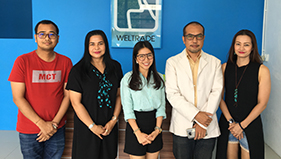WELTRADE เมื่อวันที่ 3 มีนาคม 2562